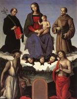 Perugino, Pietro - Tezi Altarpiece